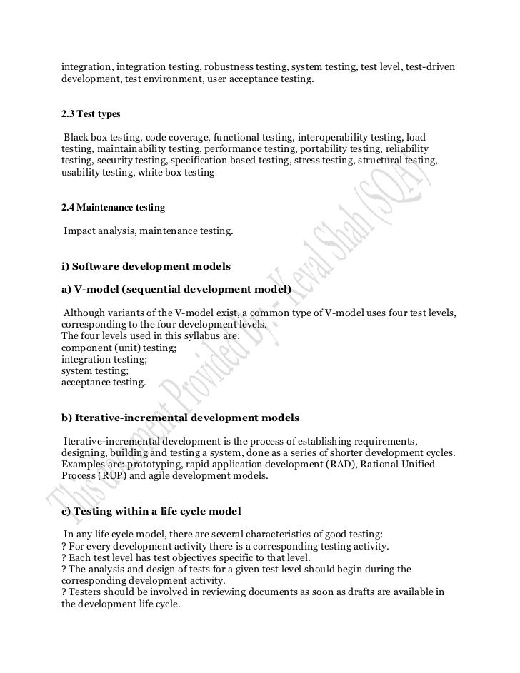 Istqb Syllabus 2015 Pdf